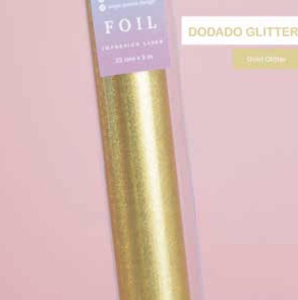 Gold glitter