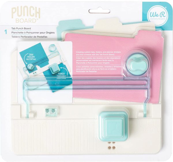 We R Punch Board TAB