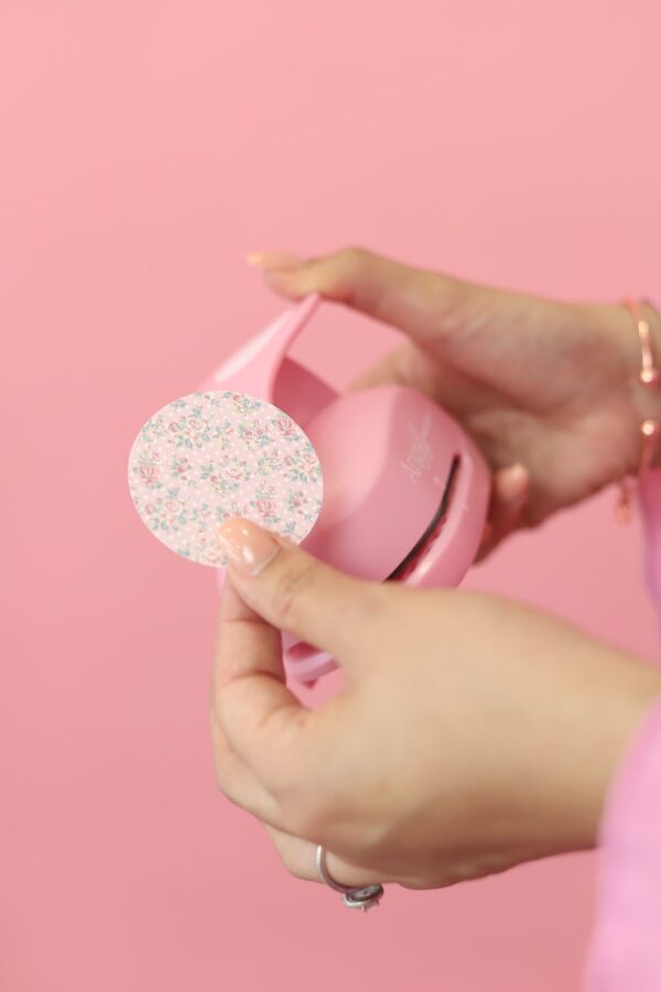 Perforadora Circle punch Team Pink