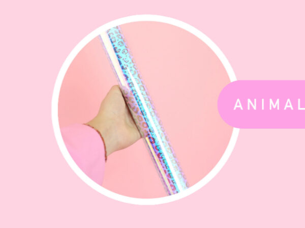 Vinil adhesivo Animal print blue